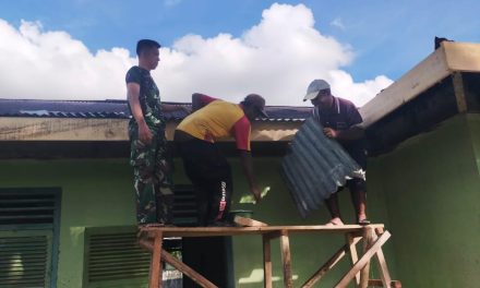 Cek Perbaikan Barak Kompi A Lama, Guna Semangat dan Efisiensi Kerja Prajurit