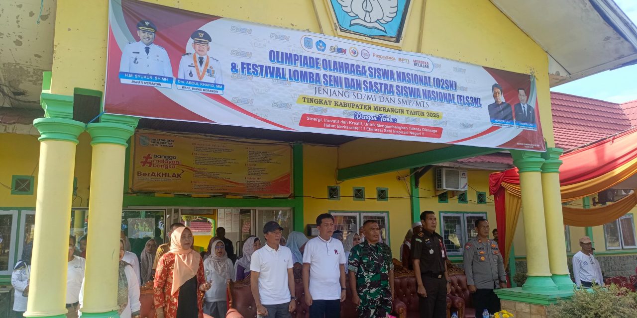 Kabupaten Merangin Gelar O2SN & FLS2N 2025: Ajang Gali Potensi dan Bentuk Karakter Siswa Sejak Dini