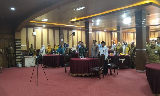 Pemkab Merangin Gelar Rapat Koordinasi TPPS dan Luncurkan Program GENTING Gerakan Orang Tua Asuh Cegah Stunting