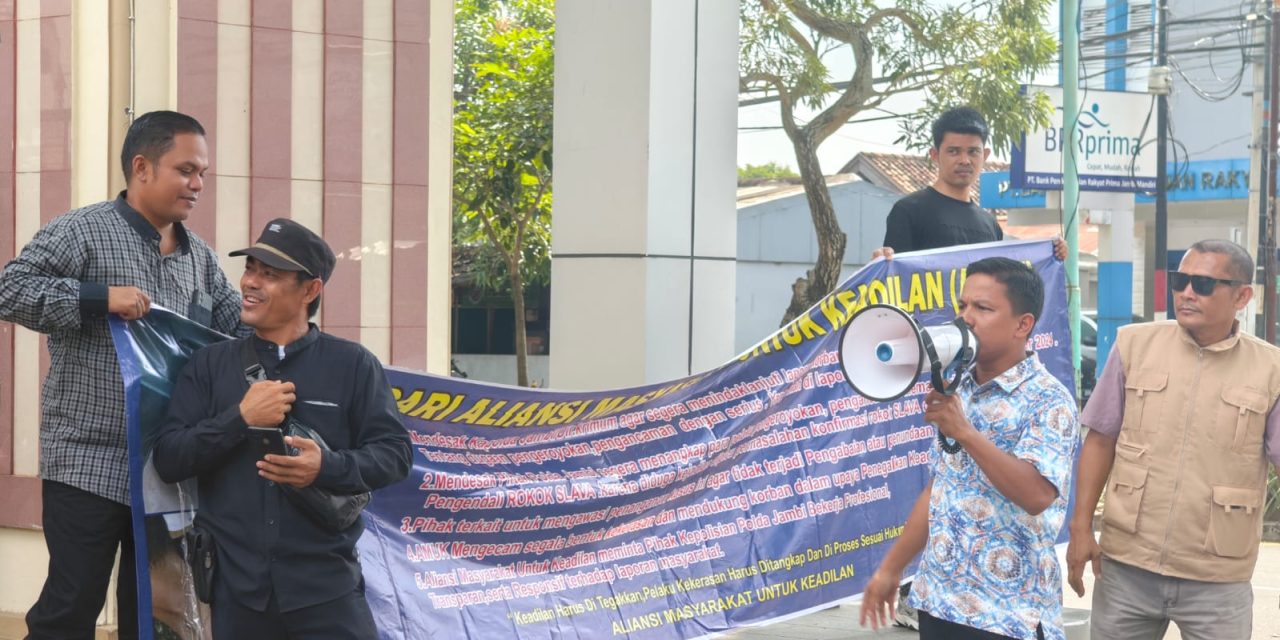 Diam Itu Bersekongkol! AMUK Ultimatum Polda Jambi Tuntaskan Kasus Andi Novriandi