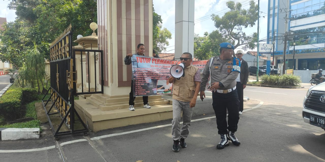 Kapolda Diam, Mafia Nyaman: Aliansi Masyarakat Stop Ilegal Drilling Senami Meledak di Mapolda Jambi!