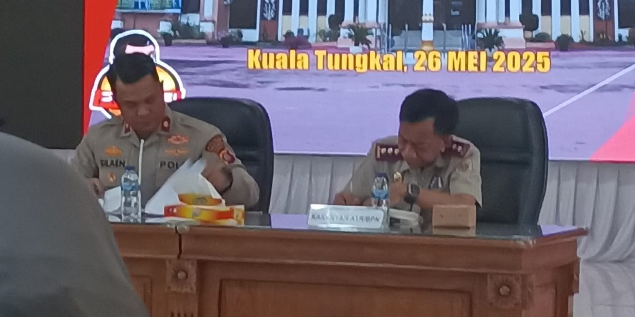 Polres Tanjab Barat Fasilitasi Mediasi Sengketa Lahan 310 Hektare di Senyerang