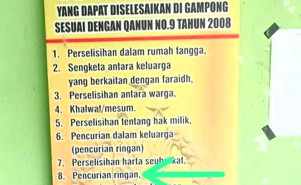 FERADI WPI Soroti Kejanggalan Penahanan Kasus Pencurian Ringan di Aceh: “Keadilan Bukan Hak Eksklusif Orang Kaya!”