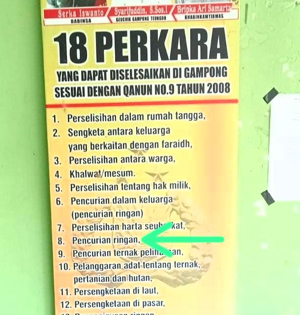 FERADI WPI Soroti Kejanggalan Penahanan Kasus Pencurian Ringan di Aceh: “Keadilan Bukan Hak Eksklusif Orang Kaya!”