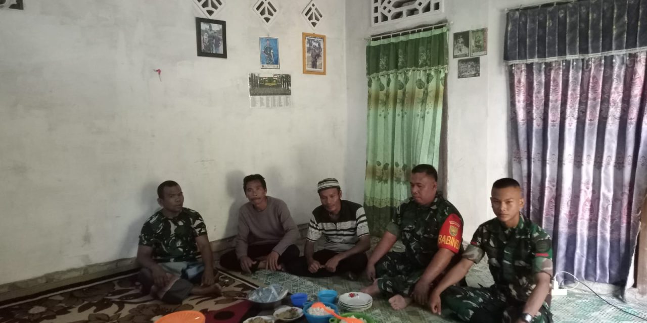 Babinsa Kopka Abdul Musa Memberikan Motivasi dan Nasihat kepada Tamtama Remaja agar Pentingnya disiplin Prajurit