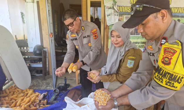 Gladi kotor secara Zoom Meeting terkait Pelaksanaan Panen Raya Jagung Serentak Kuartal II TH 2025