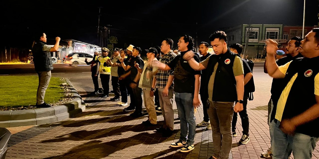 Kabag Ops Polres Muaro Jambi AKP Rodi Hambali, S.H.Pimpin Apel Pengamanan Malam Takbiran Hari Raya Idul Adha 1446 H Polres Muaro Jambi dan Polsek Jajaran Tahun 2025