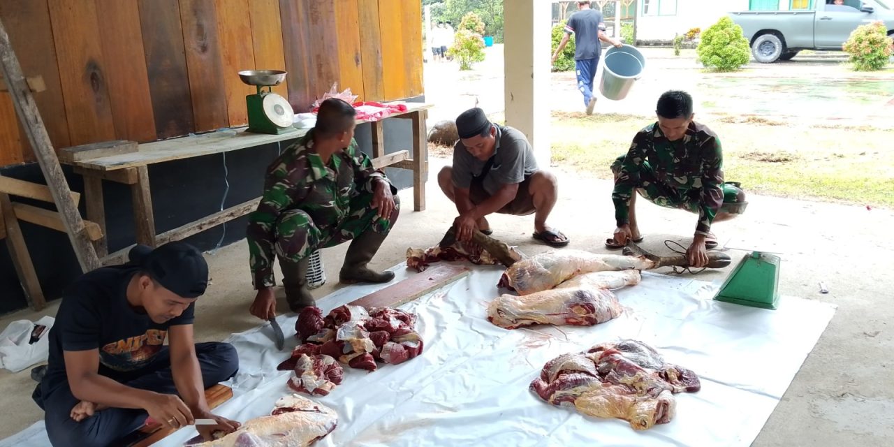 Meriahnya Idul Adha 1446 H Bersama Masyarakat dan Keluarga Besar Kodim 0420