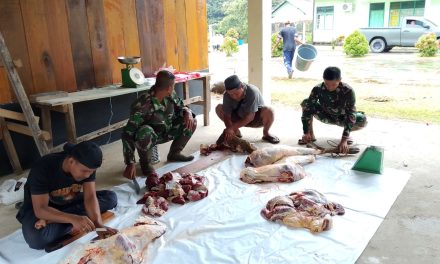 Meriahnya Idul Adha 1446 H Bersama Masyarakat dan Keluarga Besar Kodim 0420