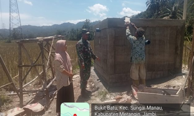 Babinsa Komsos Dengan Masyarakat Supaya Silaturahmi Tetap Terjaga