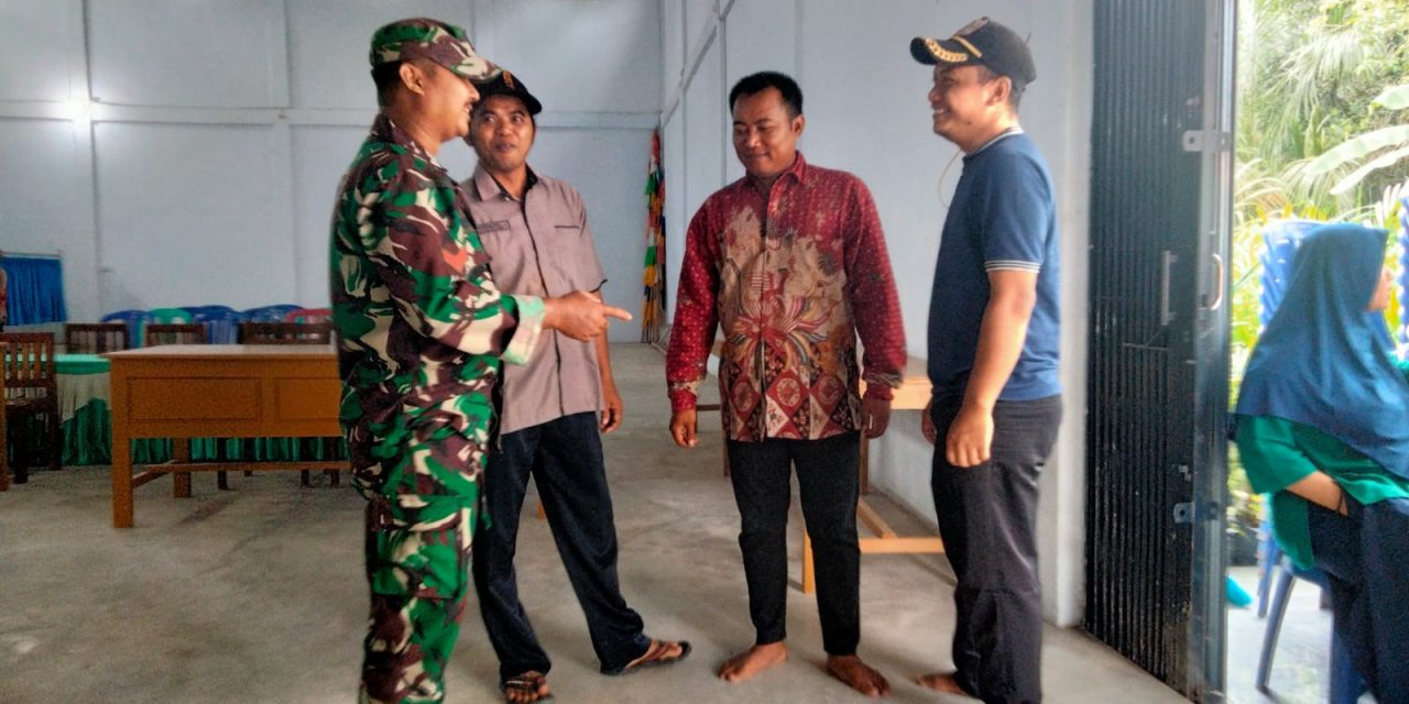 Pererat Sinergi, Babinsa dan Kadus Sumber Agung Bahas Keamanan dan Ketertiban Warga