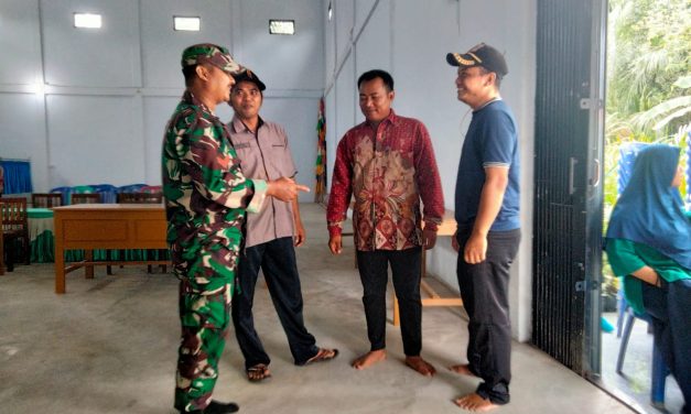 Pererat Sinergi, Babinsa dan Kadus Sumber Agung Bahas Keamanan dan Ketertiban Warga