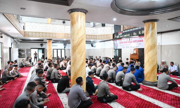 Polda Jambi Gelar Do’a dan Dzikir Bersama Sambut Hari Bhayangkara ke-79