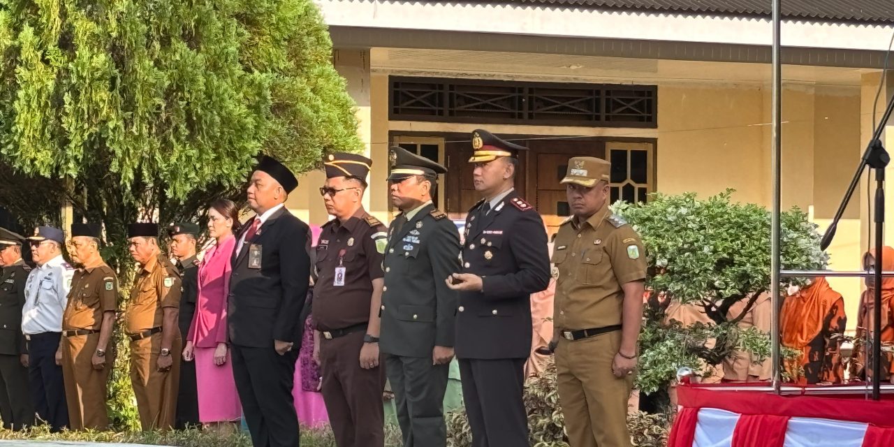 Polres Tebo Hadiri Upacara Peringatan Hari Lahir Pancasila ke-80 di Kabupaten Tebo