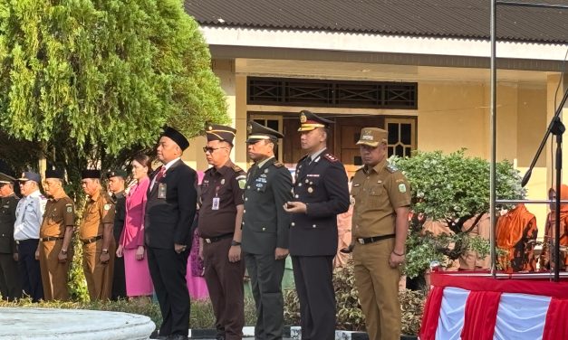 Polres Tebo Hadiri Upacara Peringatan Hari Lahir Pancasila ke-80 di Kabupaten Tebo