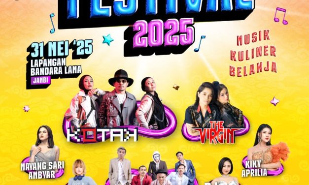 Indomaret Festival 2025 Jambi Hadirkan Band Kotak dan The Virgin, Acara Berlangsung Sukses Meskipun Diguyur Hujan