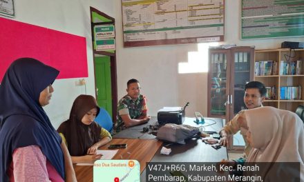 Kopda Sujatmiko Laksanakan Komsos Bersama Kader Posyandu di Desa Mekar Limau Manis: Sinergi TNI dan Kesehatan untuk Masyarakat Sehat