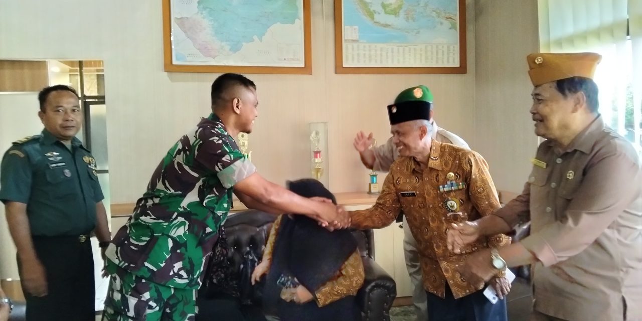 Keluarga Besar TNI di Merangin Dukung Persatuan Bangsa Lewat Komsos Virtual