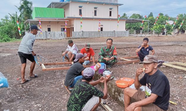 Babinsa Aktif Jalin Komsos, Wujudkan Wilayah Aman dan Harmonis di Desa Kertopati