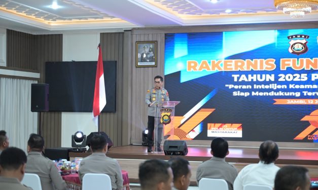 Polda Jambi Gelar Rakernis Ditintelkam Tahun 2025, Bahas Strategi Intelijen Keamanan