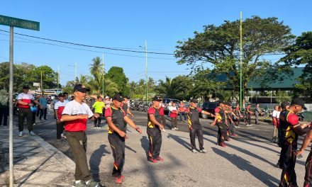 Semarak “Senam Merangin Sehat” di Tugu Pedang: Meningkatkan Sinergi dan Semangat Hidup Sehat