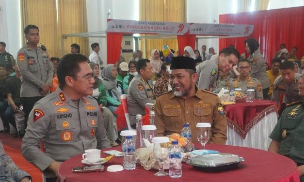 Danrem 042/Gapu Hadiri Bakti Kesehatan Hari Bhayangkara ke-79, Wujud Nyata Kepedulian Polri