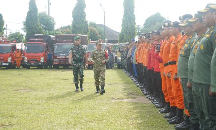 Korem 042/Gapu Gelar Apel Siaga, Satgas Karhutla Diminta Bergerak Cepat dan Terpadu