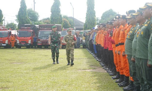 Korem 042/Gapu Gelar Apel Siaga, Satgas Karhutla Diminta Bergerak Cepat dan Terpadu