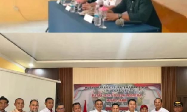 Evi Syahrul Resmi Nahkodai ISSI Muaro Jambi 2024–2028, Siap Genjot Prestasi Balap Sepeda