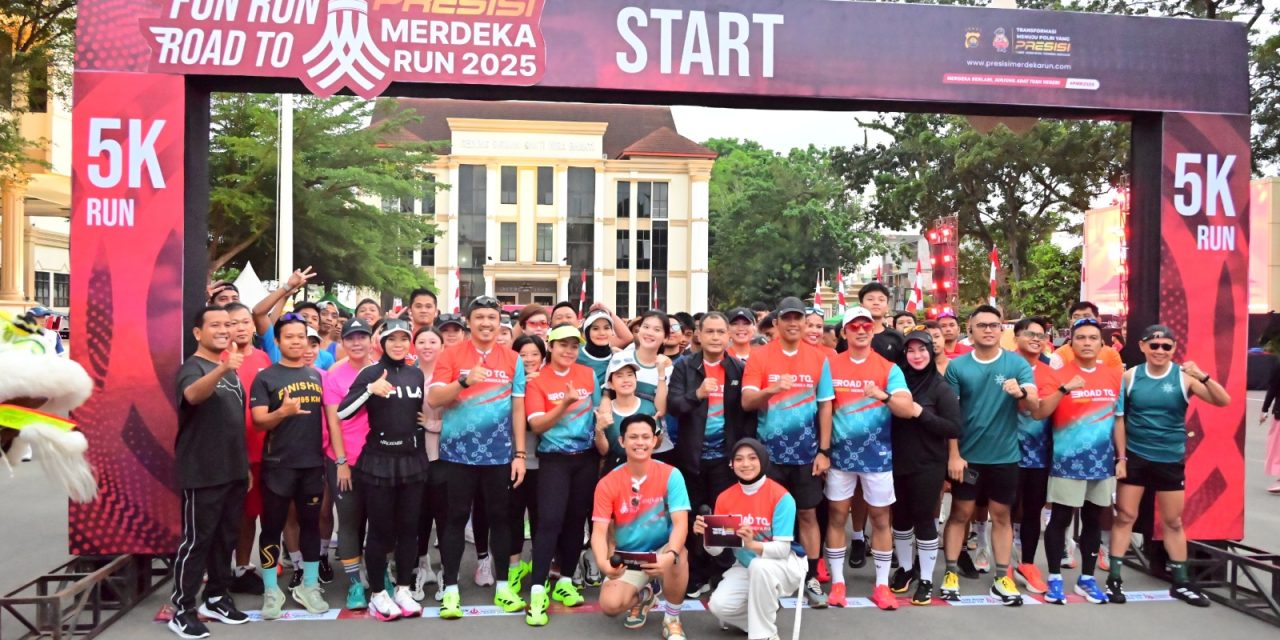 Polda Jambi Gelar Fun Run dan Pesta Rakyat Semarak Hari Bhayangkara ke-79