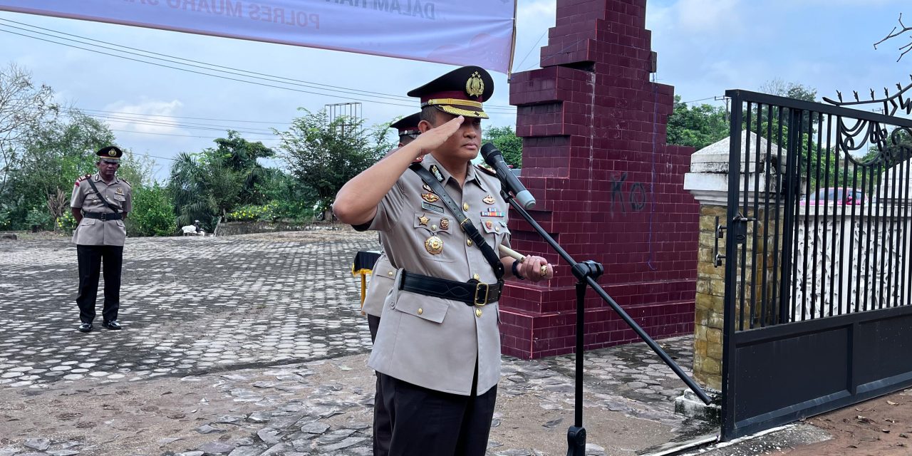 Ziarah dan Tabur Bunga, Polres Muaro Jambi Kenang Pengorbanan Pahlawan
