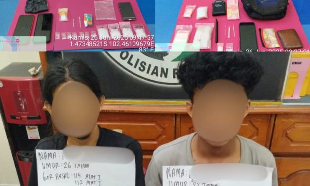 Polres Tebo Bongkar Jaringan Narkoba di Tebo Tengah, Empat Pelaku Diamankan