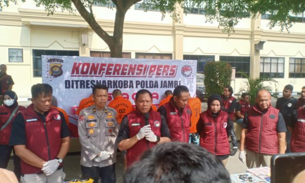 Polda Jambi Bongkar Sindikat Narkoba 5,5 Kg, TPPU Jaringan Fredy Pratama Disikat