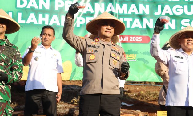 Polres Kebumen Dukung Tanam Jagung Serentak Kuartal III