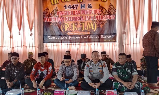 Danramil 420-09/Bangko hadiri pengukuhan pengurus PKJM dan perayaan Grebeg Suro 1447 H