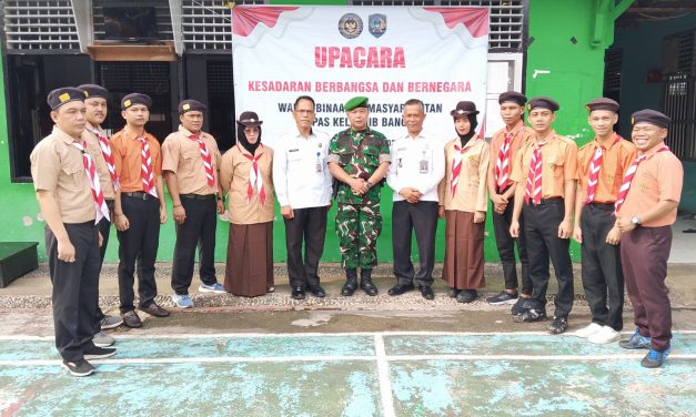 Pimpin Upacara Kesadaran Berbangsa Dan Bernegara Di Lapas Kelas Iib Bangko