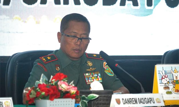 Swasembada Bukan Sekadar Target: Danrem 042/Gapu Pimpin Rakor Ketahanan Pangan Jambi 2025