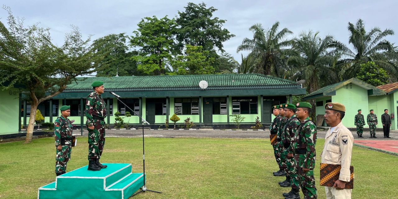 Kodim 0420/Sarko Gelar Upacara: TNI Tegaskan Perang Melawan Judi Online dan Pinjol Ilegal
