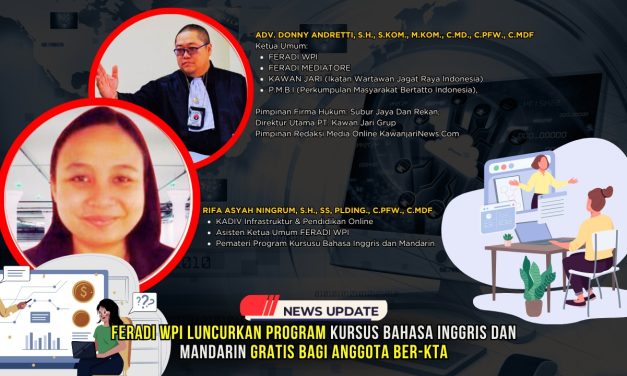 FERADI WPI Buka Akses Global: Kursus Bahasa Gratis, Investasi Nalar Tanpa Bayar