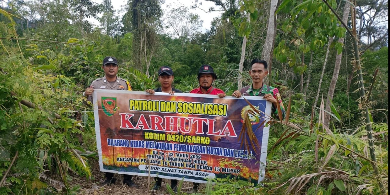 Jaga Alam, Lindungi Kampung: Babinsa dan Bhabinkamtibmas Turun ke Desa