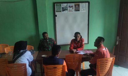 Menguatkan Sinergi, Babinsa dan Aparat Desa Bangun Komunikasi yang Bernas