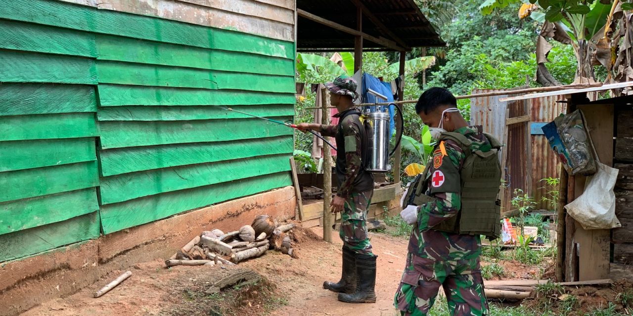 Melawan Malaria: Kolaborasi TNI dan Puskesmas Jadi Benteng Sehat di Perbatasan