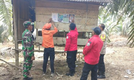 Cegah Karhutla, Babinsa Gelar Patroli Gabungan di Titik Rawan Kebakaran