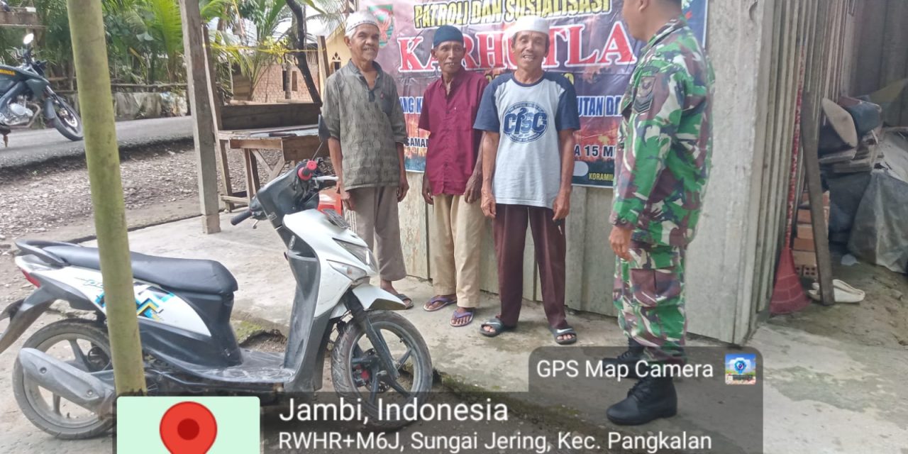 Jaga Hutan, Jaga Hidup: Babinsa Ajak Warga Cegah Karhutla