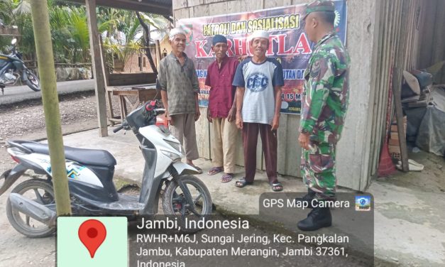 Jaga Hutan, Jaga Hidup: Babinsa Ajak Warga Cegah Karhutla