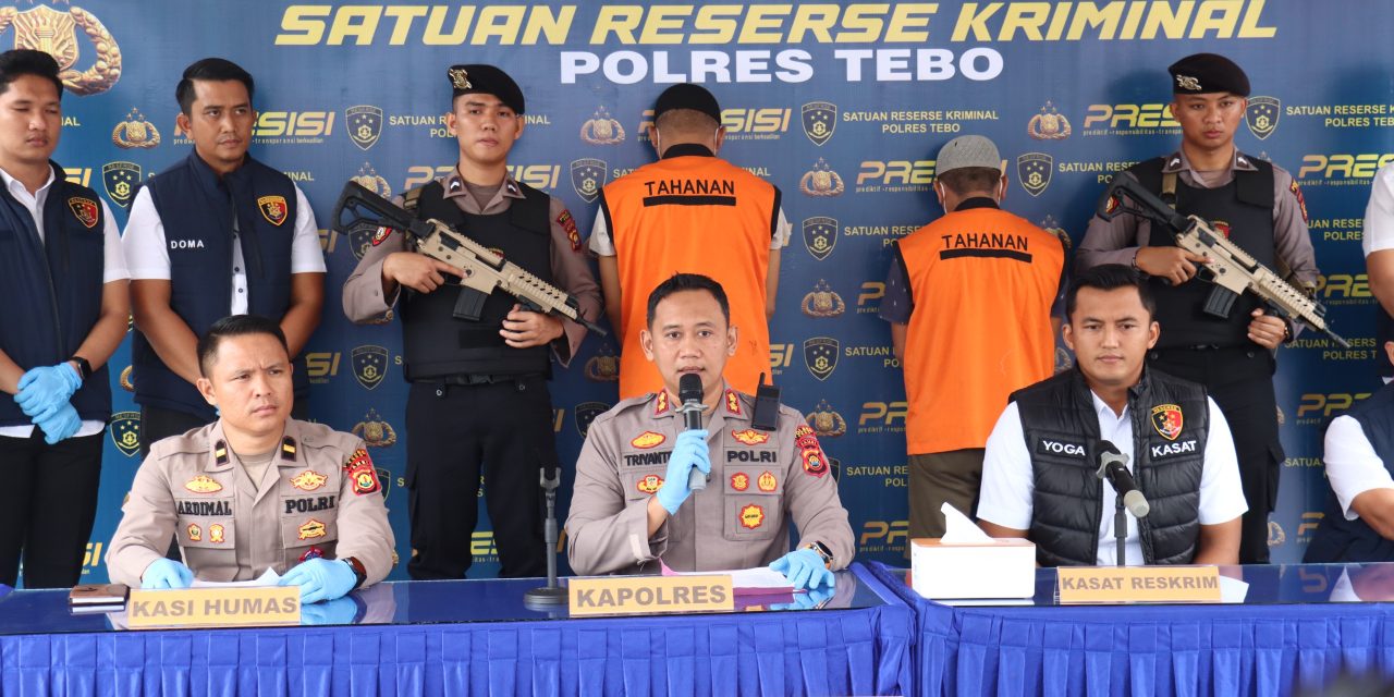 Polres Tebo Ungkap Korupsi KUR BSI Rp4,8 Miliar: Dua Pegawai Bank Jadi Tersangka