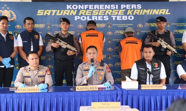 Polres Tebo Ungkap Korupsi KUR BSI Rp4,8 Miliar: Dua Pegawai Bank Jadi Tersangka