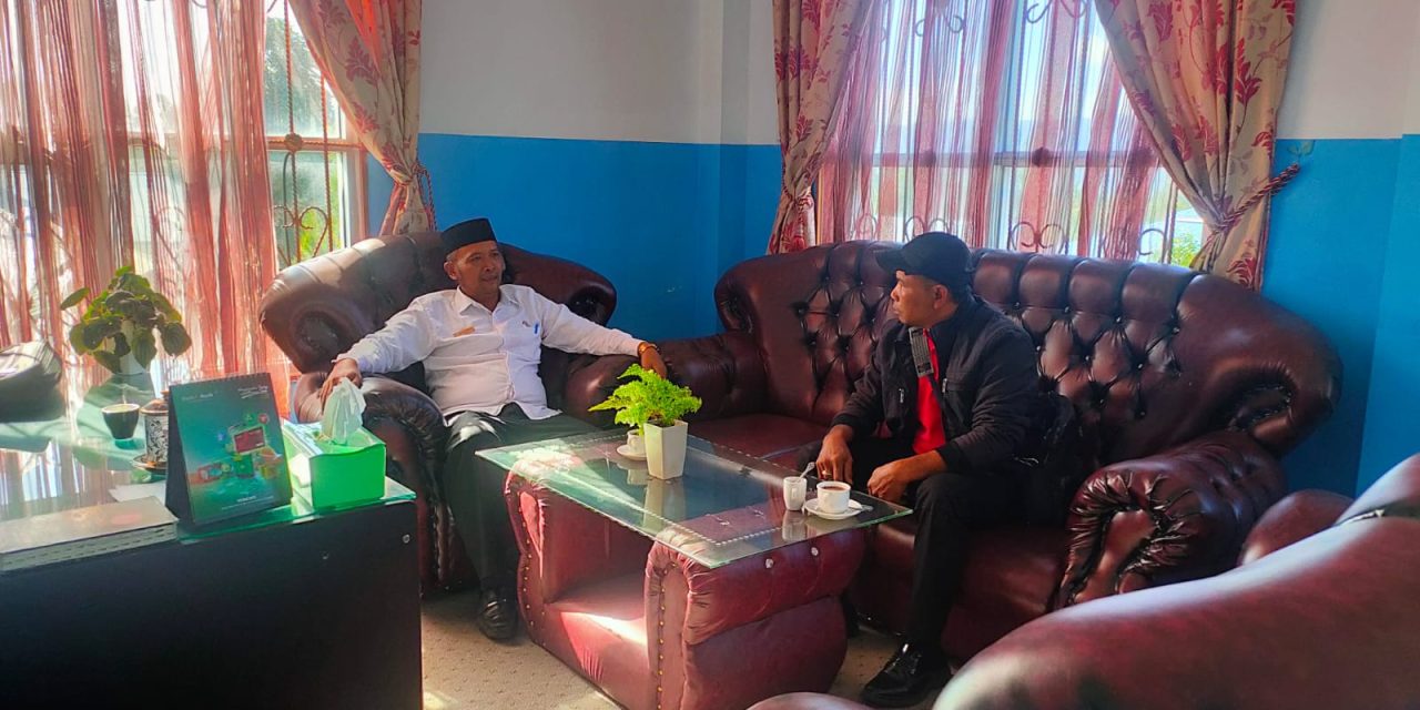 Kadis Perpustakaan Sambut Ketua SWI Bersinergi Tingkatkan Minat Baca