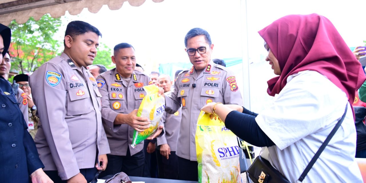 Polda Jambi Luncurkan Gerakan Pangan Murah di GOR Kota Baru