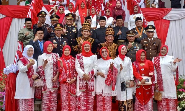 Meriah dan Khidmat! Kodim 0420/Sarko Ikuti Upacara HUT RI ke-80 di Merangin